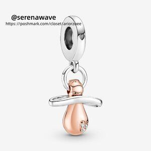 Pandora Baby Pacifier Dangle Charm